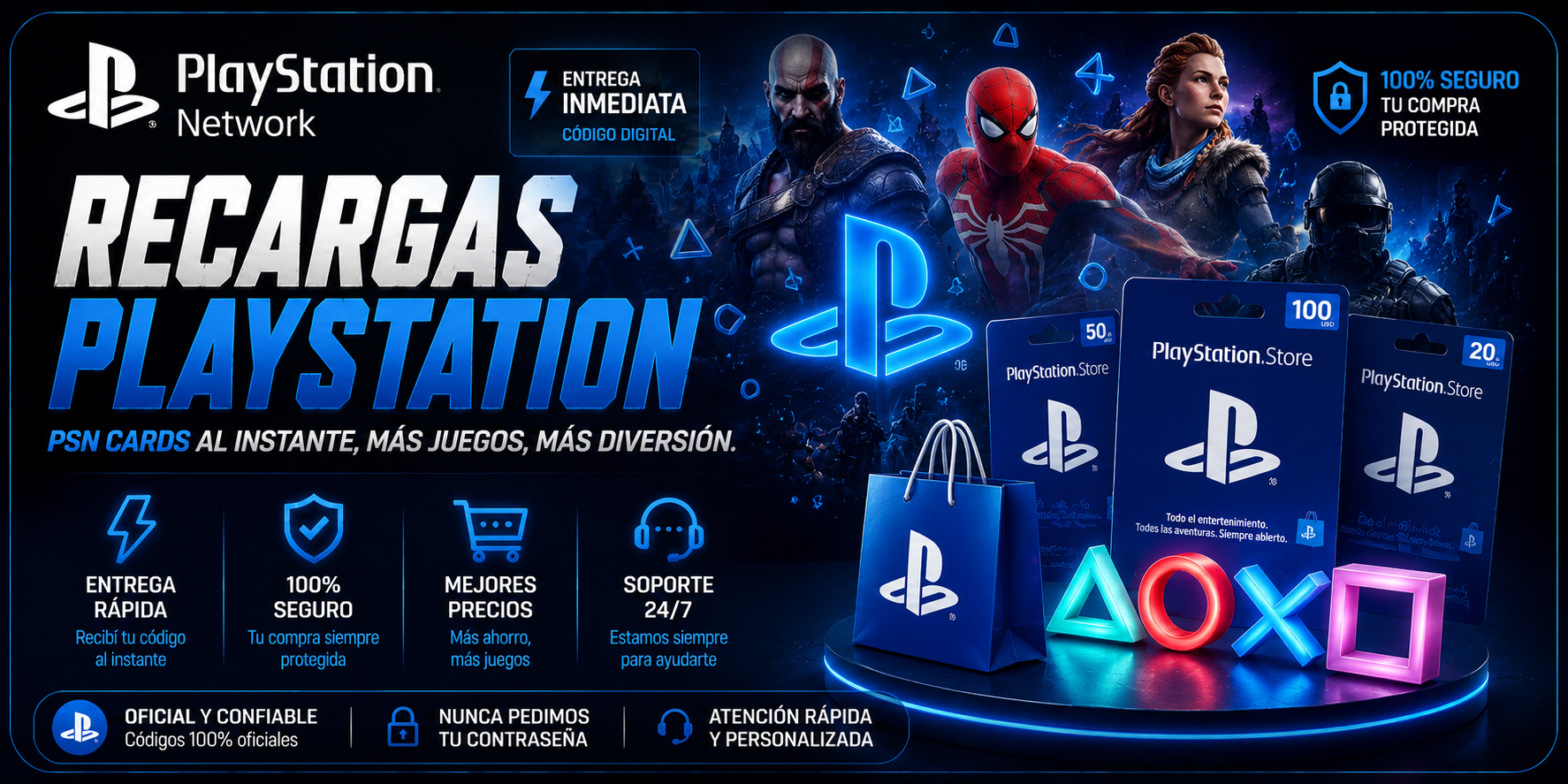 Banner PlayStation